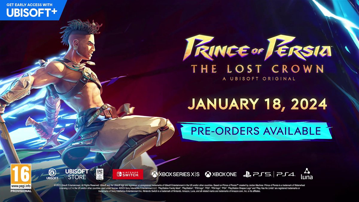 Everybody loves a cool Animated Trailer. Ready to kick some mythical boss butt? 👊 #PrinceofPersia #UbiForward