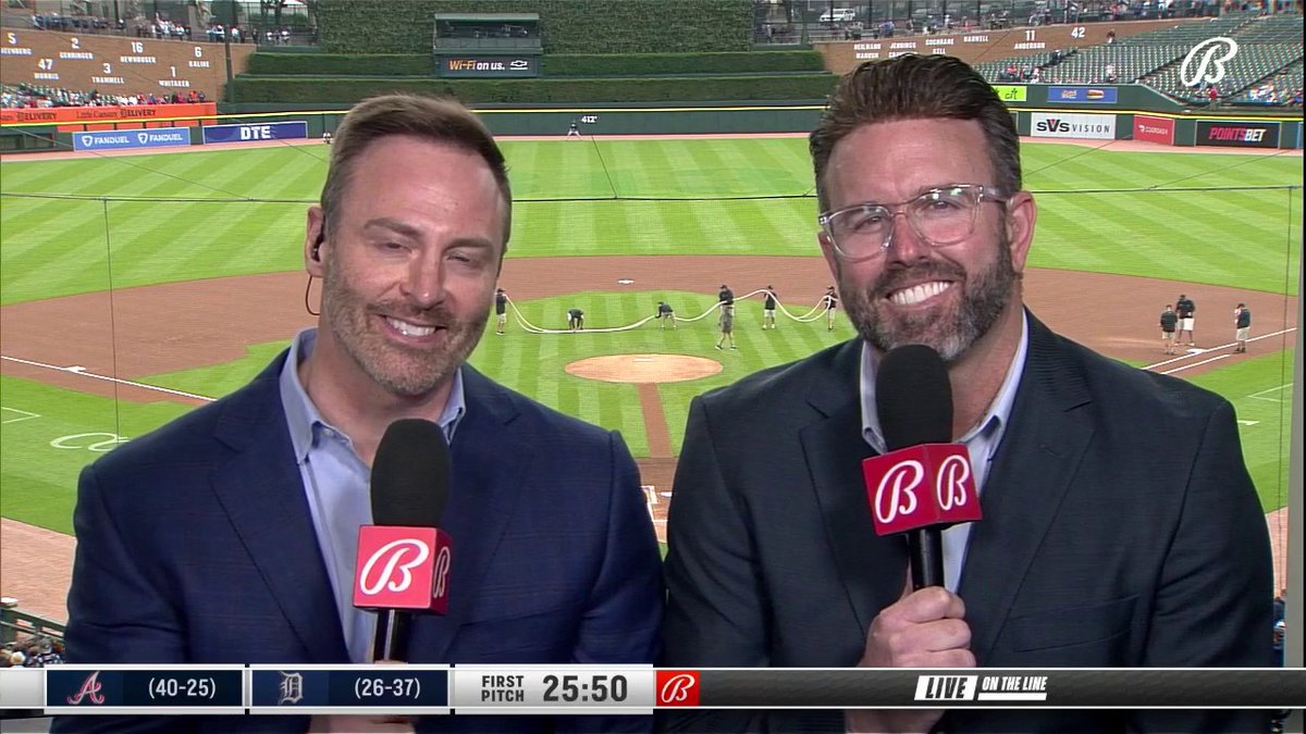 Welcome to the crew, Ben Ingram 👋 Ingram and Peter Moylan have things covered for this week's Braves-Tigers series.