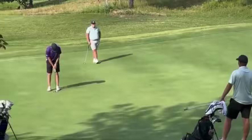 Soon to be Senior at Kansas State Cooper Schultz makes a birdie on the first playoff hole and will playin this weeks KFT event. Crestview is the host course this week and Cooper’s home course. I love the end of the video when his mom yells “C’mon Coop!” Cool moment.