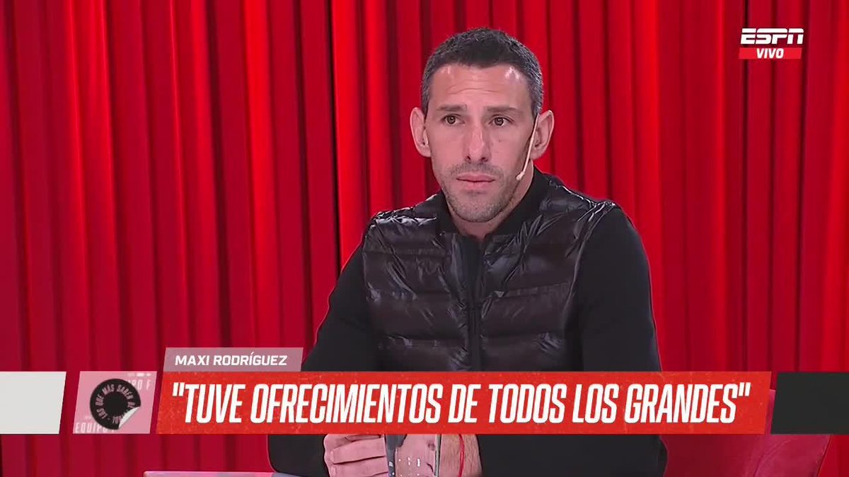 EL AMOR LEPROSO DE LA FIERA. Maxi Rodríguez confirmó que TODOS los "grandes" de la Argentina lo quisieron pero... "en el país con la única camiseta con la que quería jugar era con la de Newell´s". 📺 #ESPNEquipoF y la despedida de #MR11, en #StarPlusLA