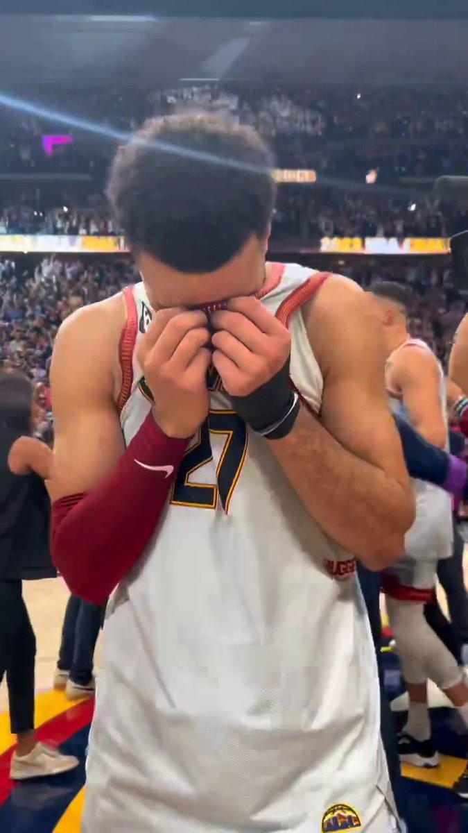 All the emotions 🥹 Denver Nuggets | #NBAFinals