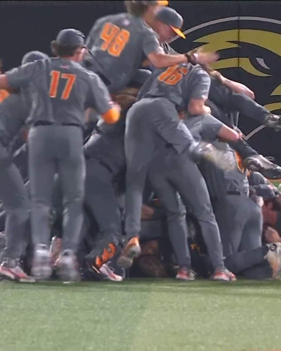 Tennessee is headed to the Men's College World Series‼️