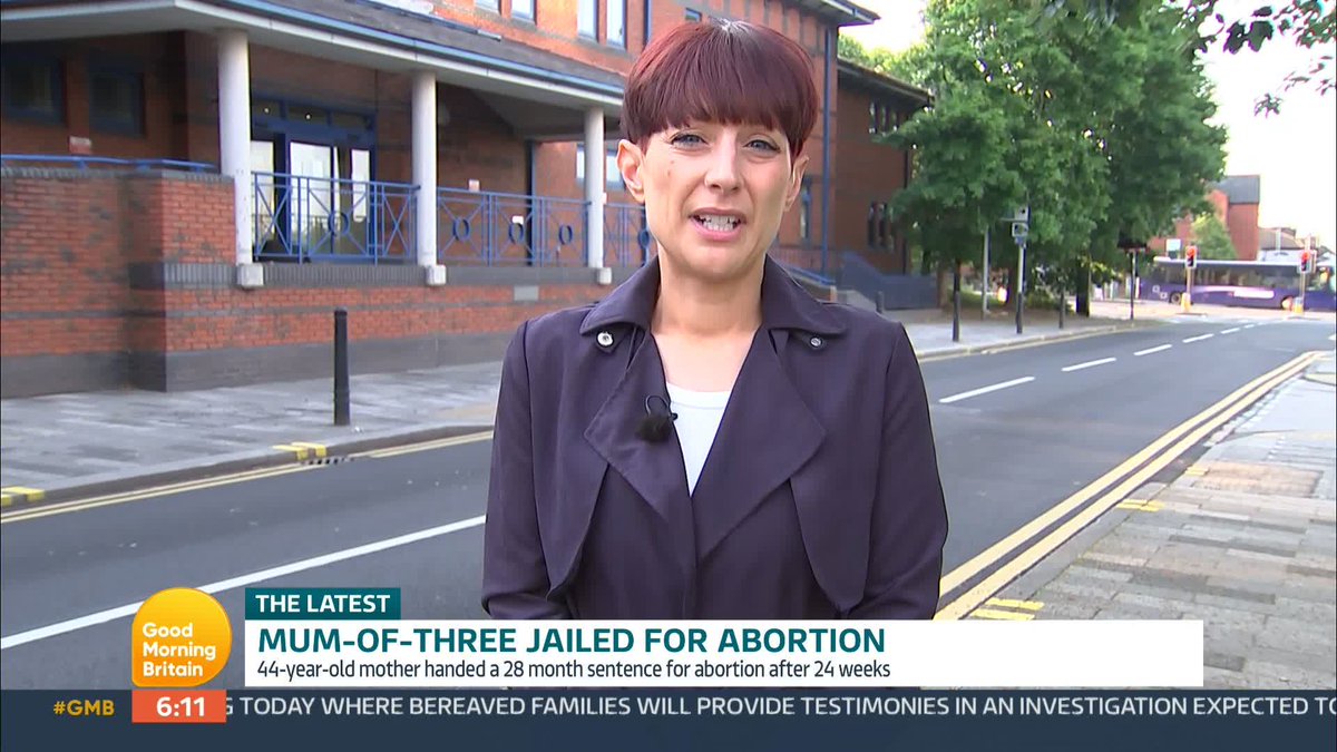 Women's rights groups say there is a desperate need for reform after a mother of three was sentenced to 28 months, 14 of which will be spent in custody, for inducing an abortion after the legal limit. @KatyRickittITV reports