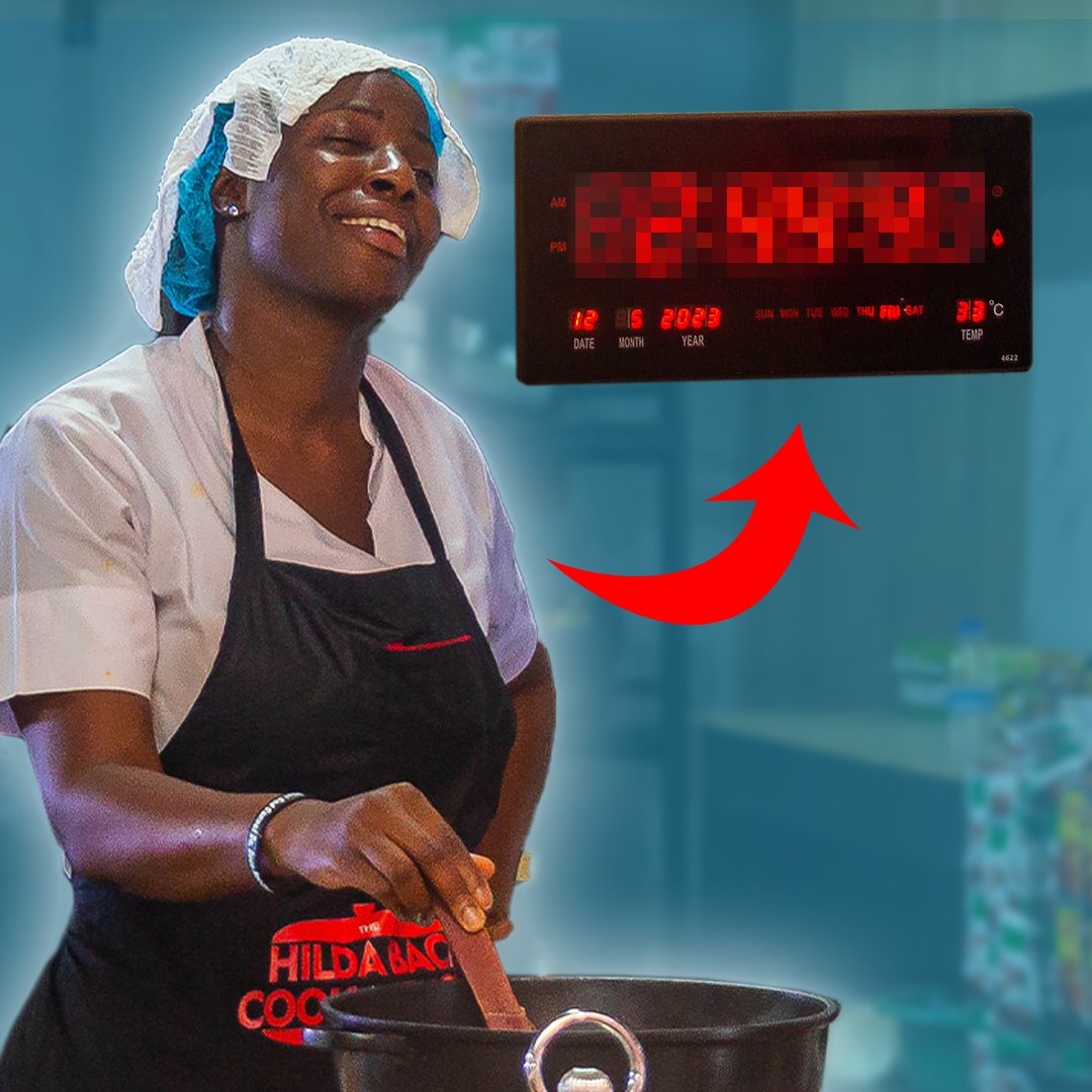 After reviewing all the footage, we're delighted to announce that Hilda Baci is the new record holder for the longest cooking marathon (individual) 💫 Watch the video to find out the official time we've awarded Hilda and read the full explanation below 👇