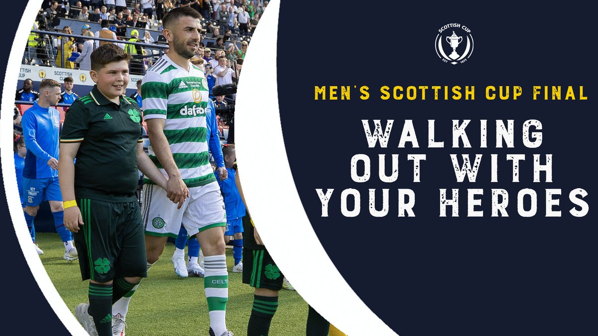 Walking out with your heroes at Hampden Park 🙌 Find out what it's like to be a mascot at the Men's Scottish Cup Final, as we follow Robbie during his day out at Hampden. #ScottishCup