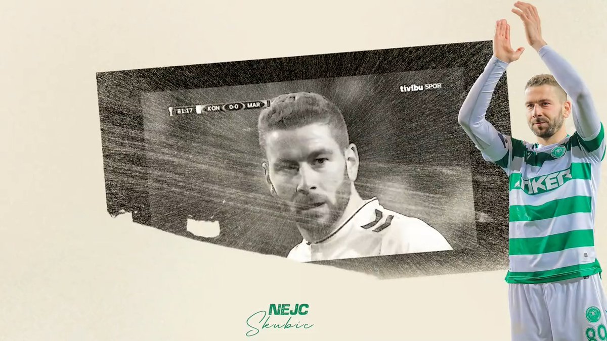 Yeşil-beyaz neslin şahit olduğu gerçek bir efsane… #NejcSkubic 💚🤍