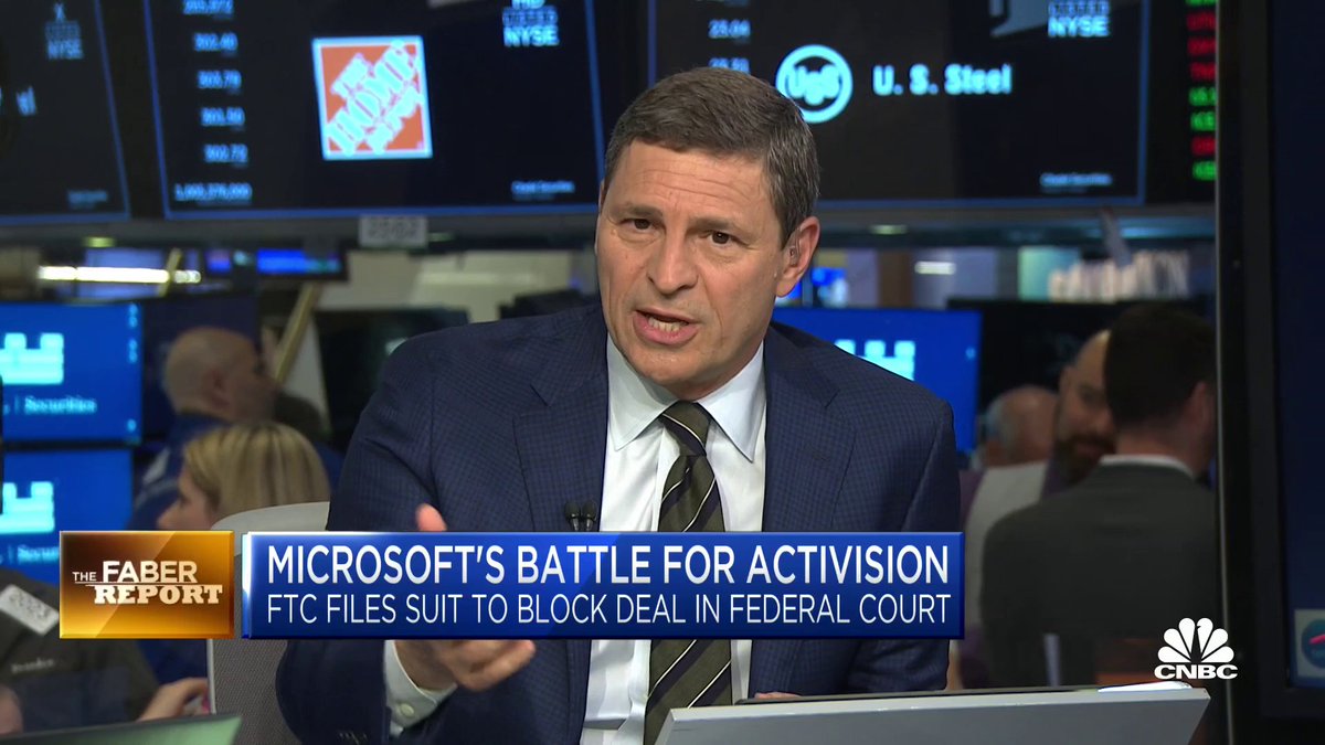 After the FTC filed to block $MSFT's acquisition of $ATVI in federal court, David Faber breaks down the details and the timeline of what's to come for the deal in today's #FaberReport.