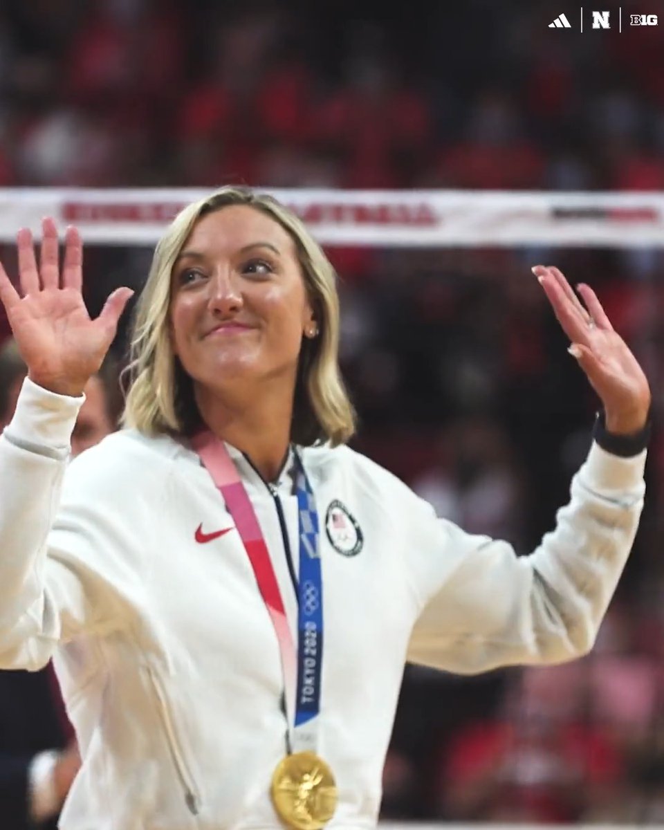 There's No Place like Home &amp; There's No Place like Nebraska. Welcome back to The Good Life, Coach Larson. Jordan Larson • #GBR