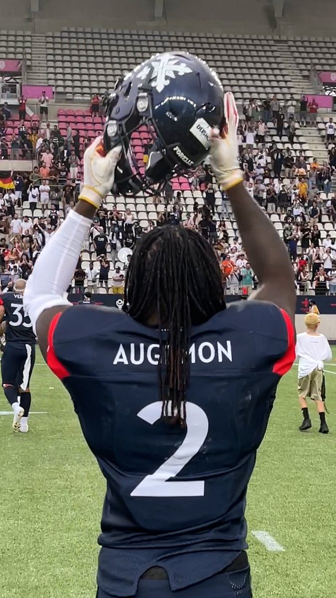 "C'est la première saison, on a envie de montrer que les Français sont légitimes dans cette ligue." AU STADE AVEC... les Mousquetaires de Paris pour leur premier match en European Football League.