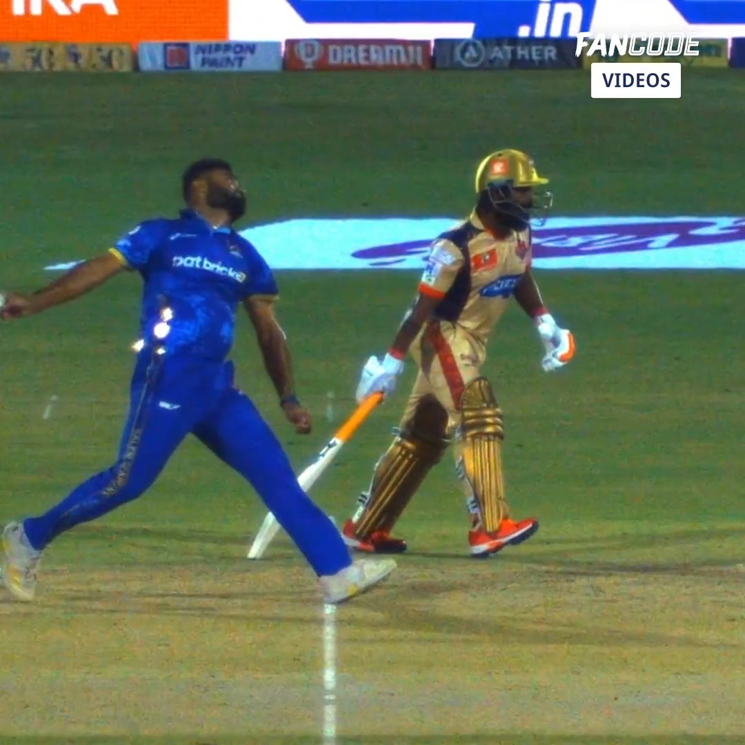 The most expensive final delivery in history - 18 runs from the last ball of the 20th over.
