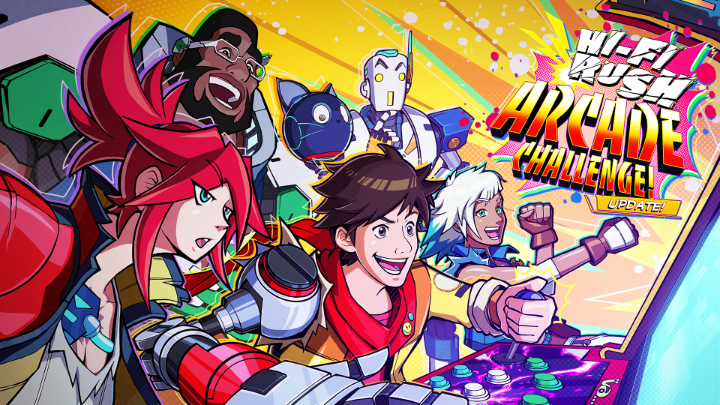 The hideout is getting a brand-new arcade machine, and it's adding TWO NEW GAME MODES to #HiFiRush! (Plus new challenges, rewards, and more!) The Hi-Fi RUSH Arcade Challenge! Update! drops Wednesday, July 5!