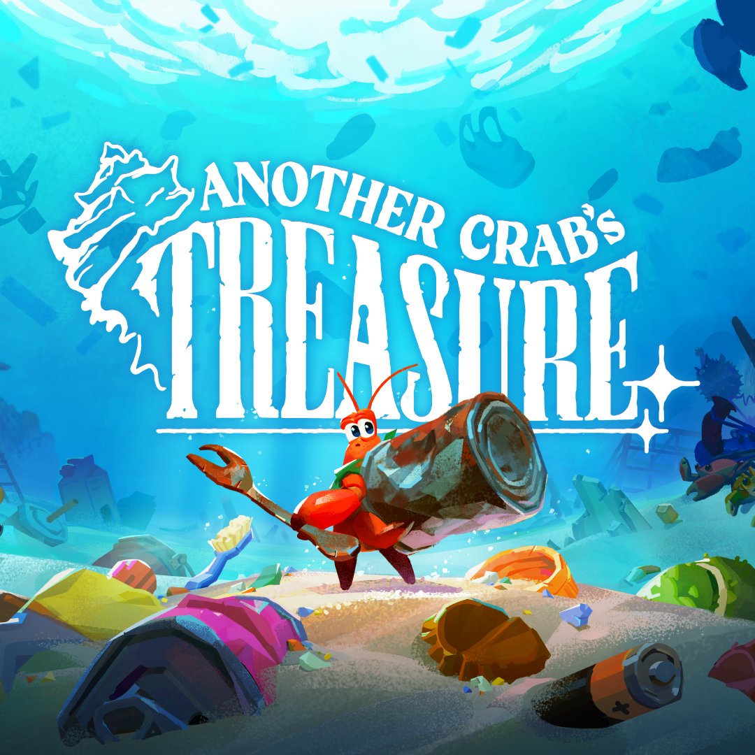 Another Crab's Treasure is officially coming to... 🟢 XBOX GAME PASS 🟢 an underwater soulslike coming early 2024 - Get ready crab fans 🦀