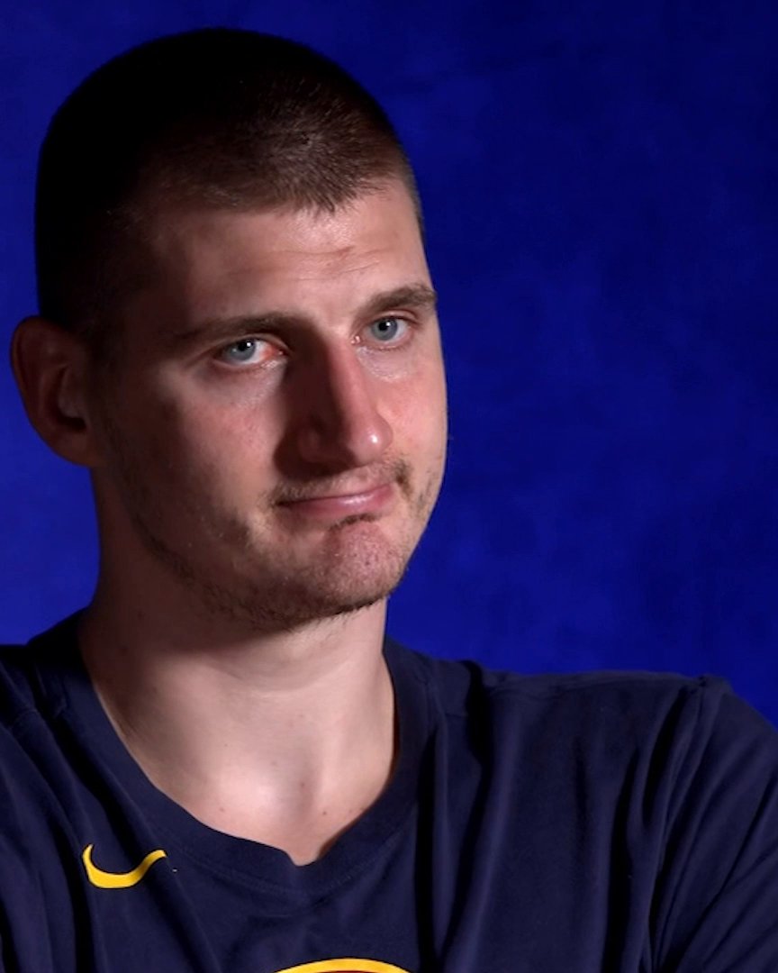 "Don't bet against the fat boy." 🗣️ Nikola Jokić spoke about his doubters (via Malika Andrews)