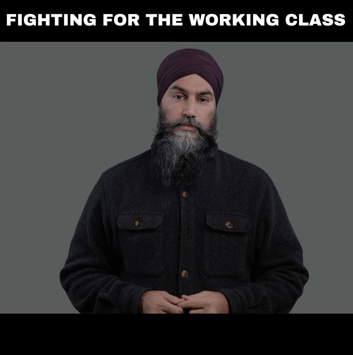 Canadians are doing everything right, but falling further and further behind. It shouldn't be this way. An NDP government will take power back from the CEO class and give it to the working class. I'm fighting for you and I won't back down.