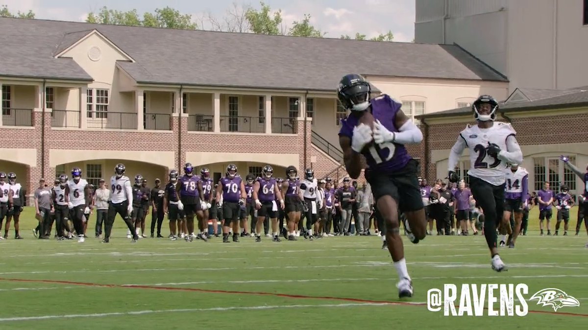 Dialed in. Lamar Jackson to Nelson Agholor for the long TD❗️