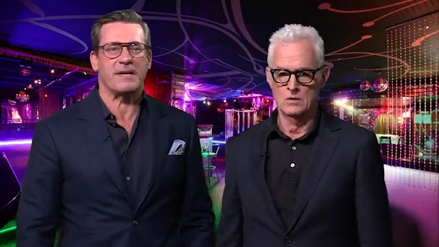 Jon Hamm and John Slattery step into the shoes of James Kennedy and Tom Sandoval for a #PumpRules edition of Clubhouse Playhouse. Bravo Andy Cohen