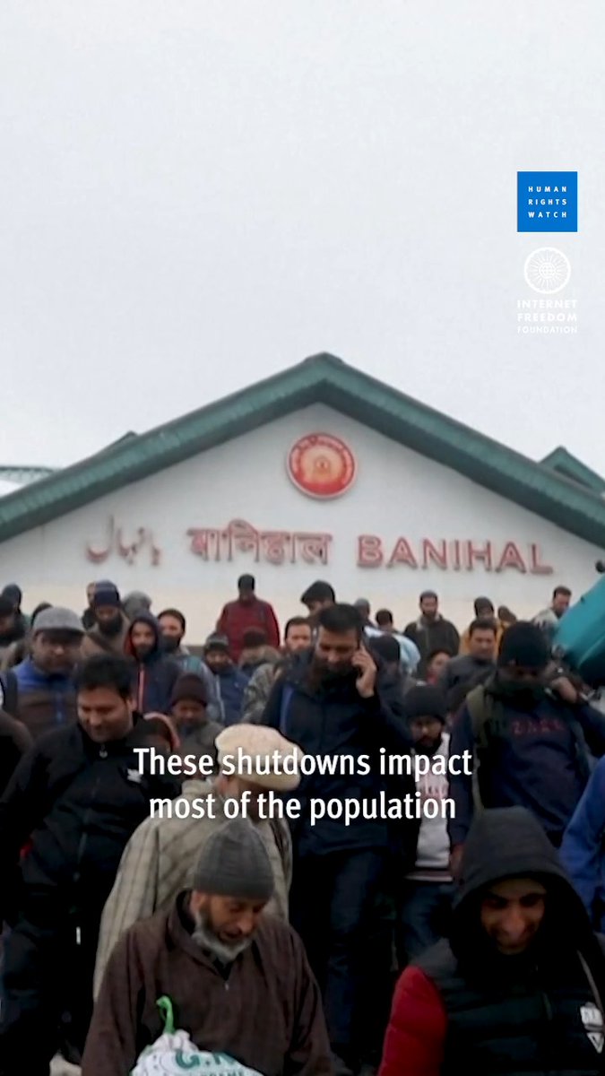Since 2018, India has shut down the internet more than any other country in the world. Access to the internet is not only essential for freedom of expression and association, but also for a range of economic and social rights ⤵️