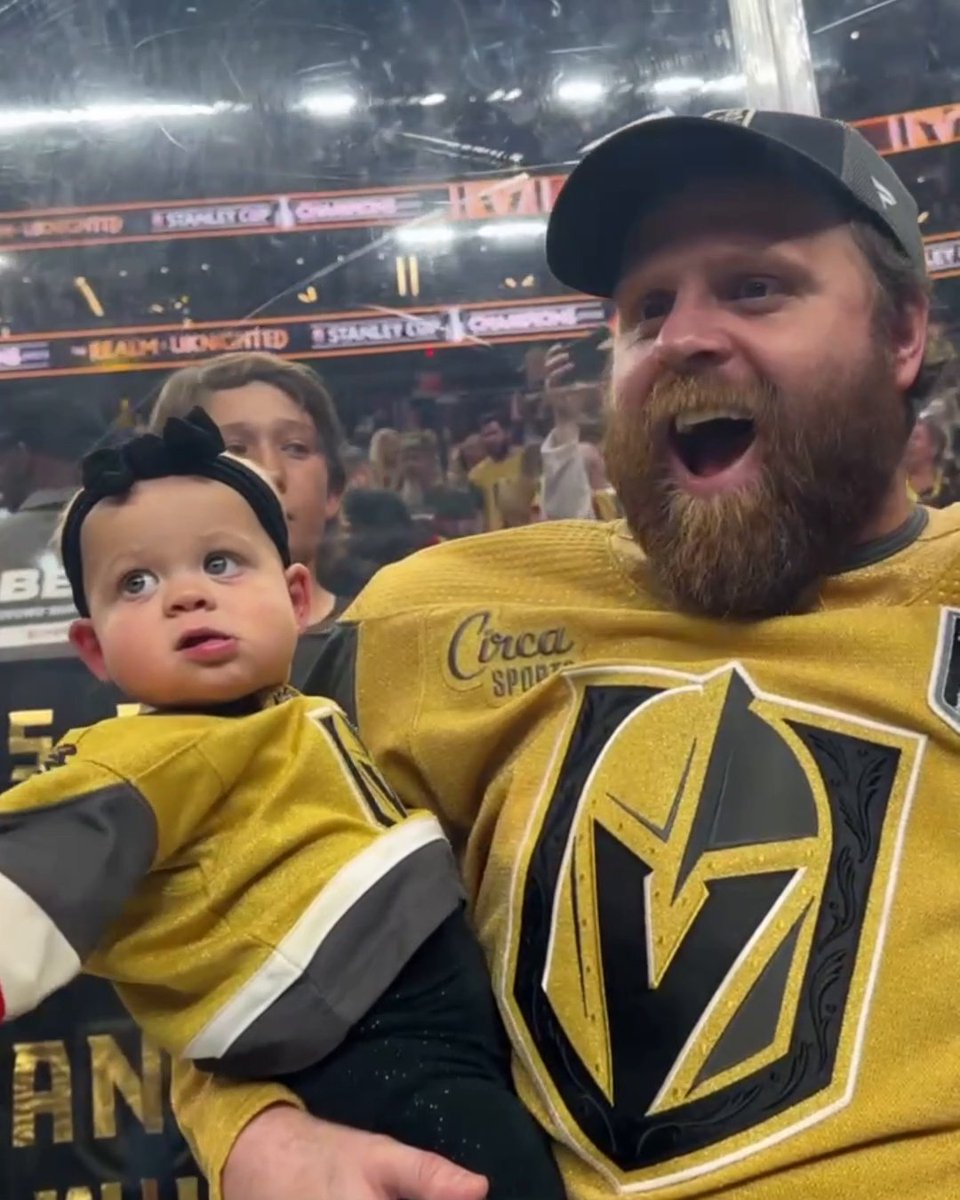 Congratulations, Vegas Golden Knights family. 🥰 #StanleyCup