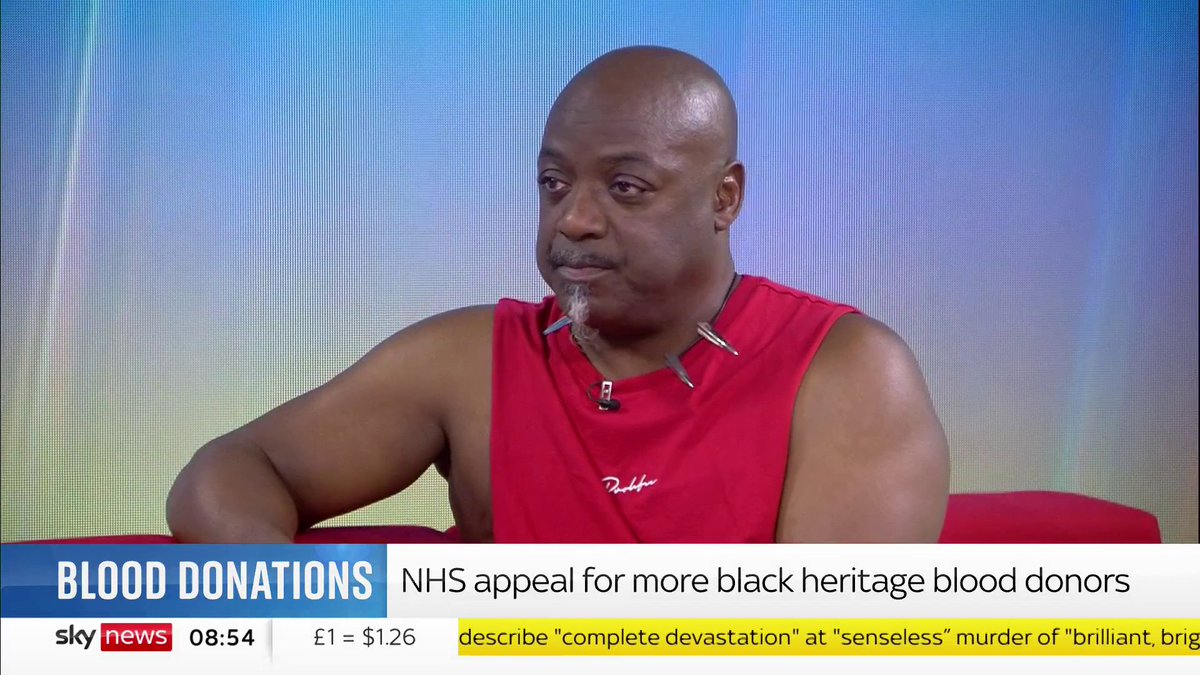 Ronald Clarke, who's donated blood 79 times, tells Kay Burley why it's important for black people to donate blood. #KayBurley 📺 Sky 501, Virgin 602, Freeview 233 and YouTube