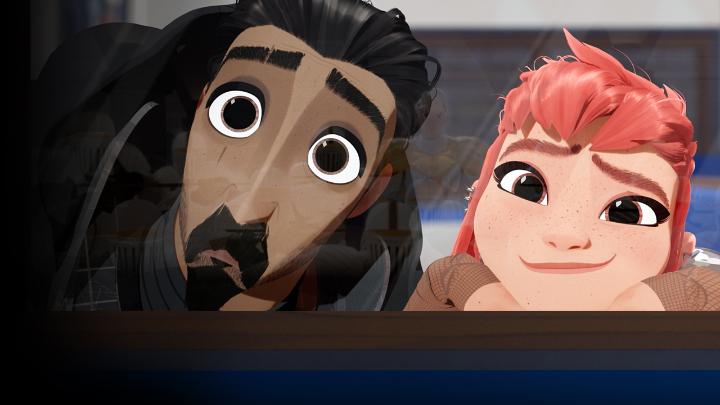 A little bit anti, a little bit hero. Nimona premieres June 30
