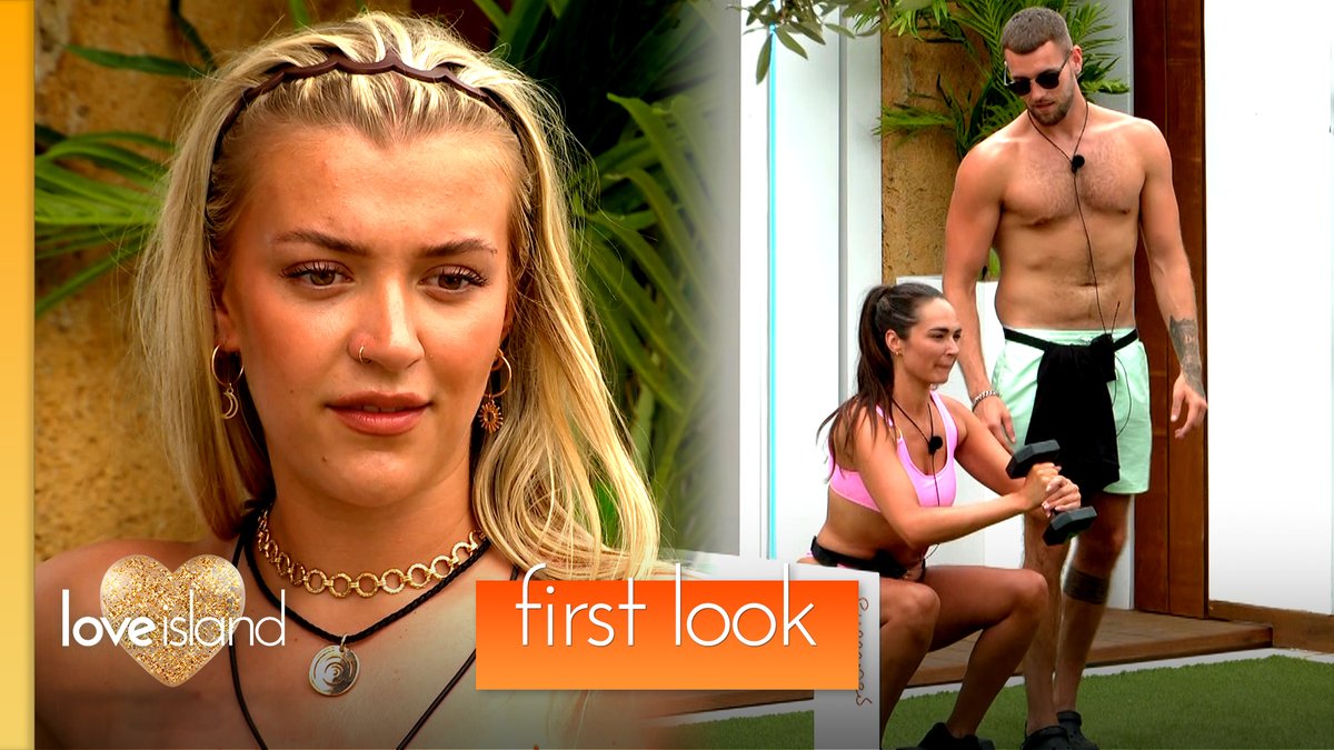 First Look: A sizzling workout creates a tense love triangle! The Islanders make a brutal choice, and tensions build as Molly jumps in on Zachariah and Charlotte’s cosy workout 💦 One girl gets dumped tonight at 9pm #LoveIsland