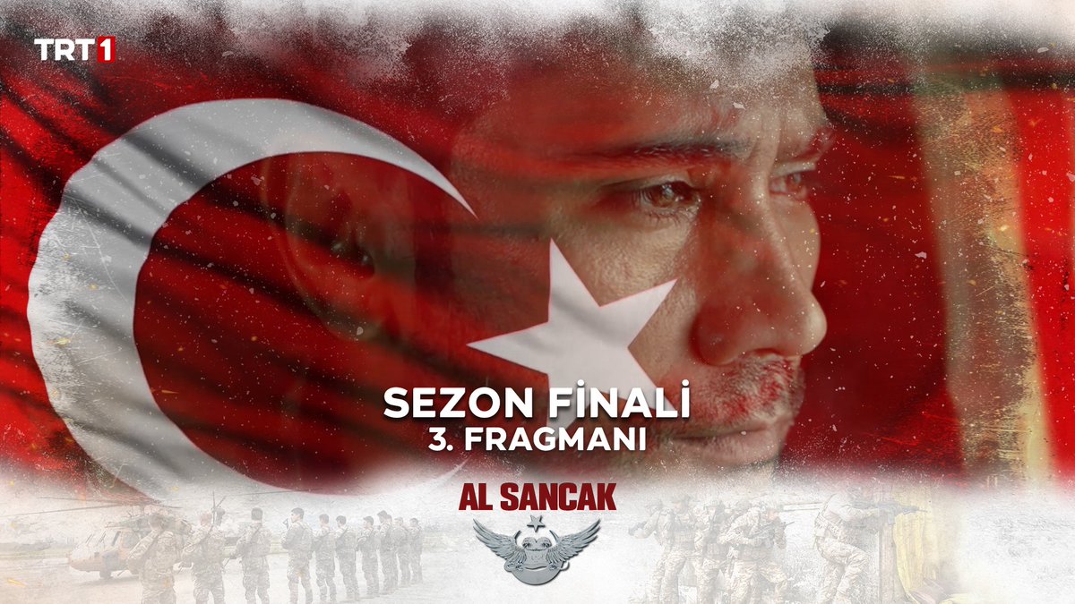 “Eğer bir yere Türk kanı düştüyse, Türkler oradaki son düşman askerini öldürmeden durmaz.” Sezon Finali 3. Fragmanı Yayında 🔥 #AlSancakDizisi sezon finali bölümüyle yarın akşam 20.00’de TRT 1’de.