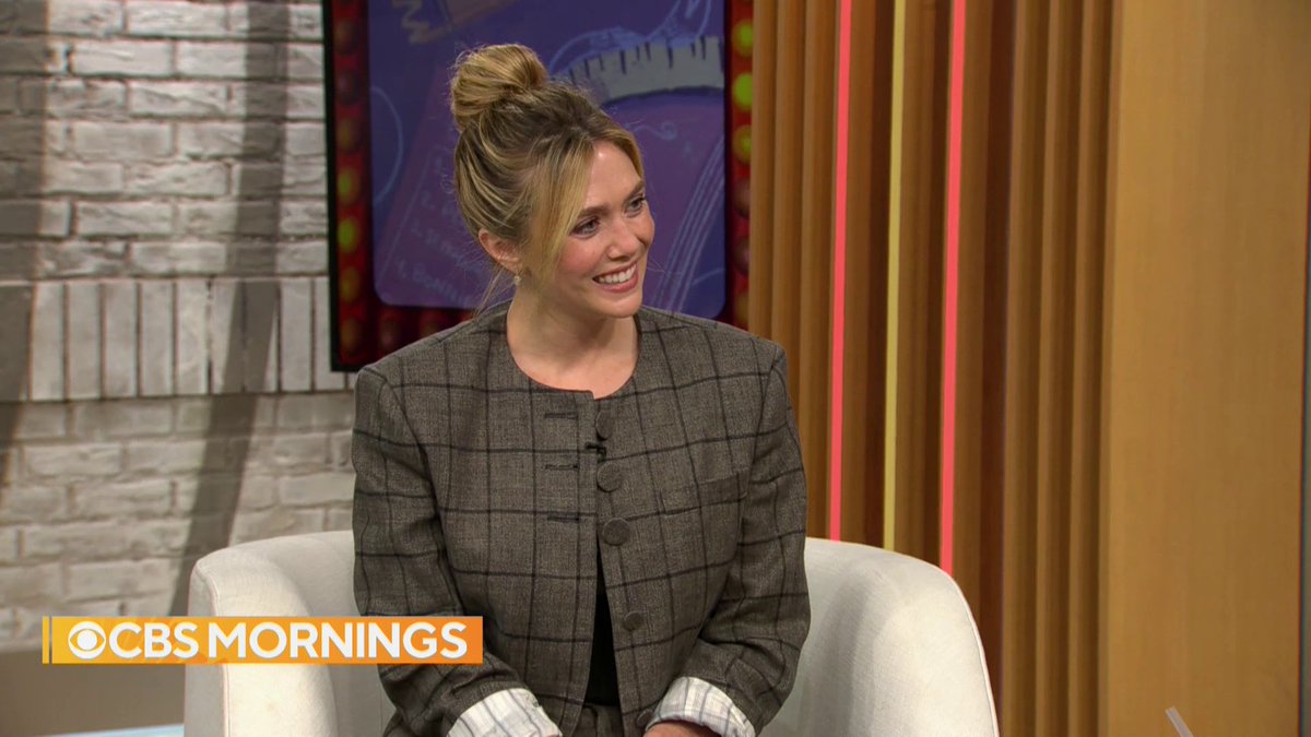 Elizabeth Olsen says that she hopes her new children’s book helps young readers “learn the language for complicated feelings.” She shares how the book, co-written with her husband, was born, in part, out of her own experiences with anxiety.