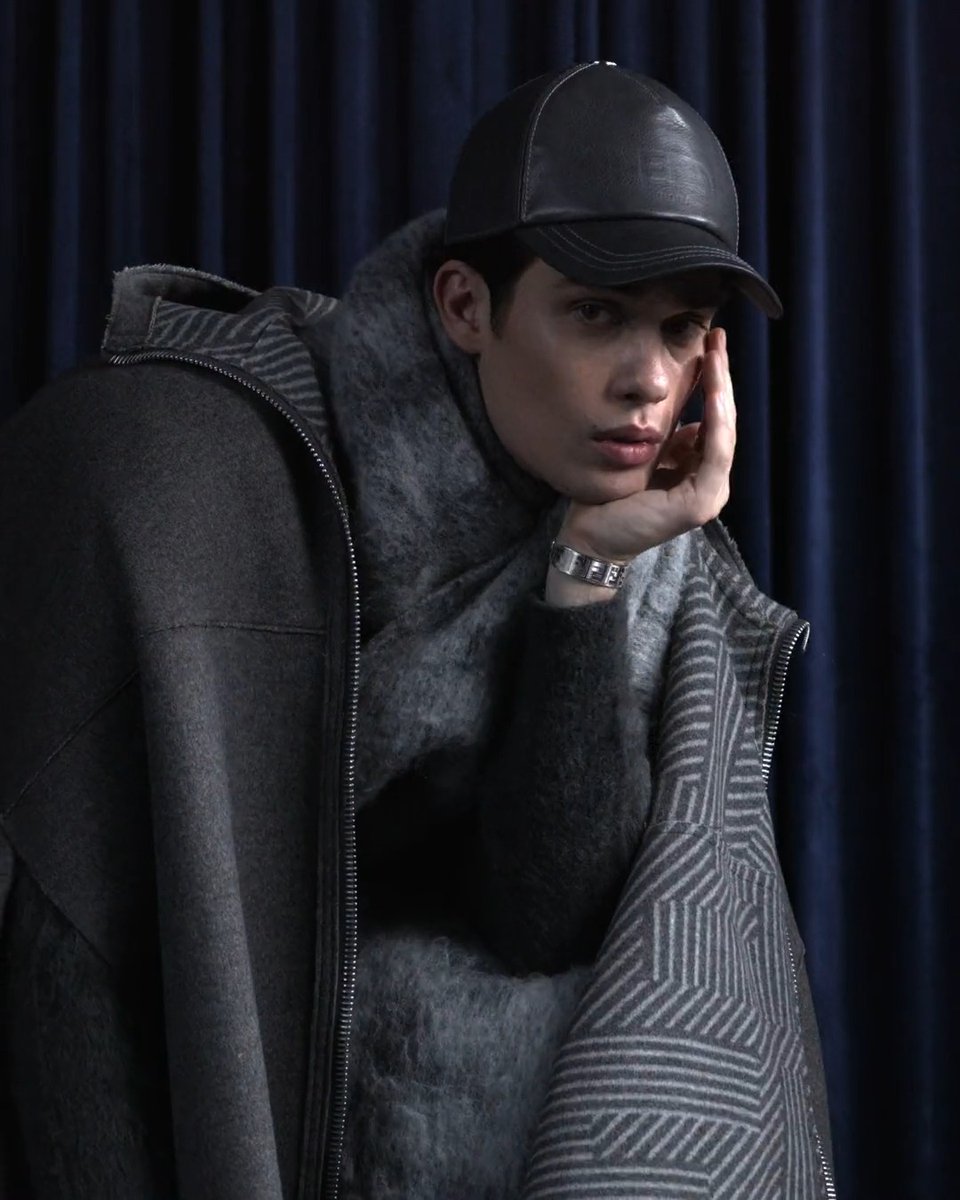 The first global menswear #FendiAmbassador Nicholas Galitzine stars in the #FendiFW23 campaign in a landscape of sartorial experimentation.