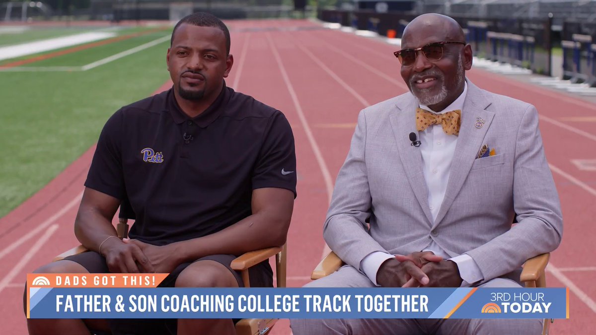 Father-son coaching duo, Alonzo Webb, Jr. and Alonzo Webb III, sit down with Craig Melvin to talk about what motivates them to guide young athletes in a family atmosphere.