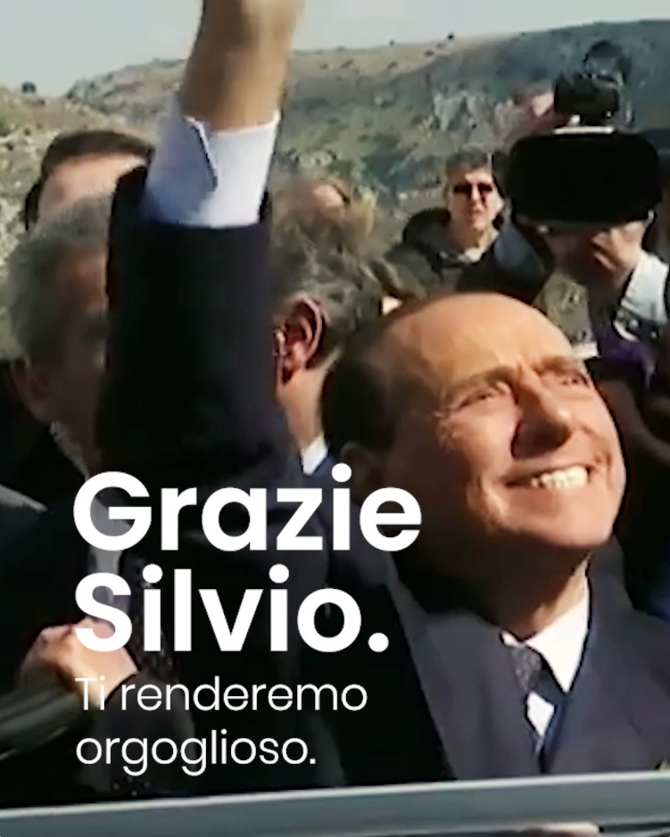 Grazie Silvio. Non ti dimenticheremo.