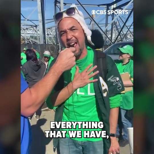 "This is blue collar. This is who we are. And we want this team to stay." An impassioned message from a faithful Oakland Athletics fan: