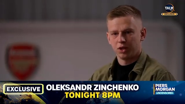 TONIGHT: Arsenal and Ukraine star Oleksandr Zinchenko calls for all Russian and Belarusian athletes to be banned from top level sport, including Wimbledon. Watch more of Piers Morgan's interview with him tonight at 8pm. Piers Morgan | Talk | #PMU