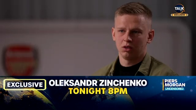 Arsenal and Ukraine player Oleksandr Zinchenko tells Piers Morgan he wants to fight for his country. "There will be a time, everyone will be there. It will be the last call." Watch more of the interview on TalkTV at 8pm. Piers Morgan | Talk | #PMU