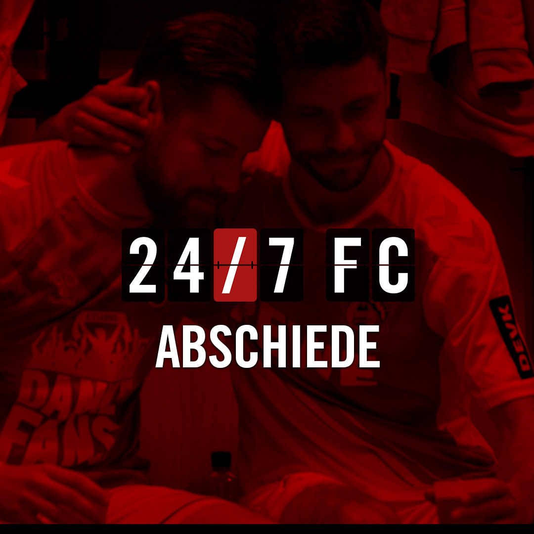 𝐀𝐛𝐬𝐜𝐡𝐢𝐞𝐝𝐞 🥹 Die neue und letzte Episode von 24/7 FC ist online. So emotional, so nah, so echt. ❤️🤍 HIER könnt ihr Folge 8 ab sofort streamen 👉 __ #effzeh
