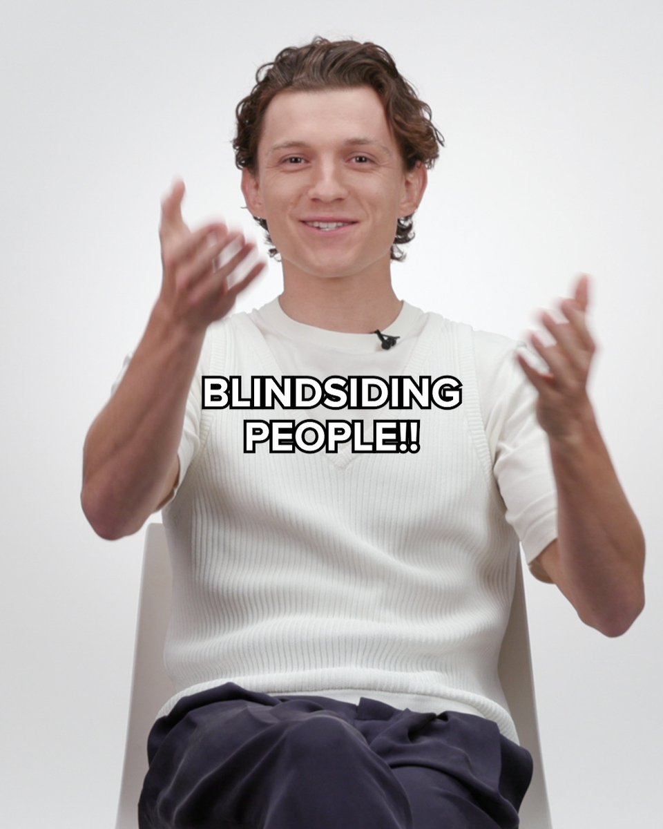 Tom Holland is in his "Survivor" era and I relate... Watch Tom Holland answer MORE questions on BuzzFeed Celeb! Out now: