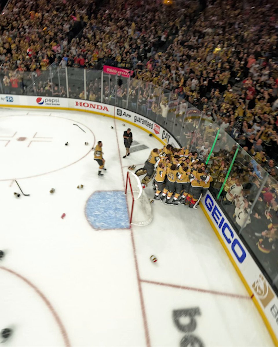 Fortress = Fortified 🏰 #StanleyCup (🎥: Jay Christensen)