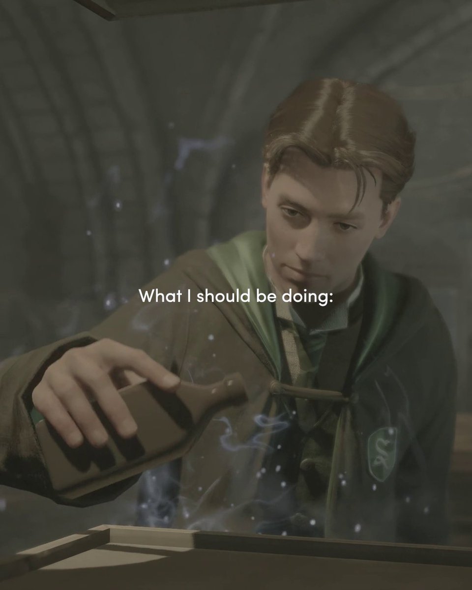 Sometimes, you just need a break from potions class