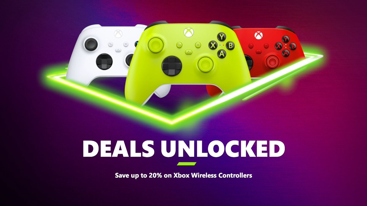 Sales you can HOLD. Save on controllers and more in our Deals Unlocked Sale: