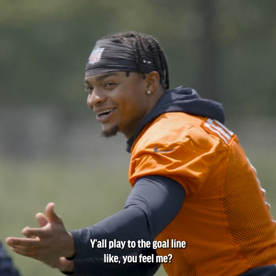 QB1 rockin' the mic 🎙️
