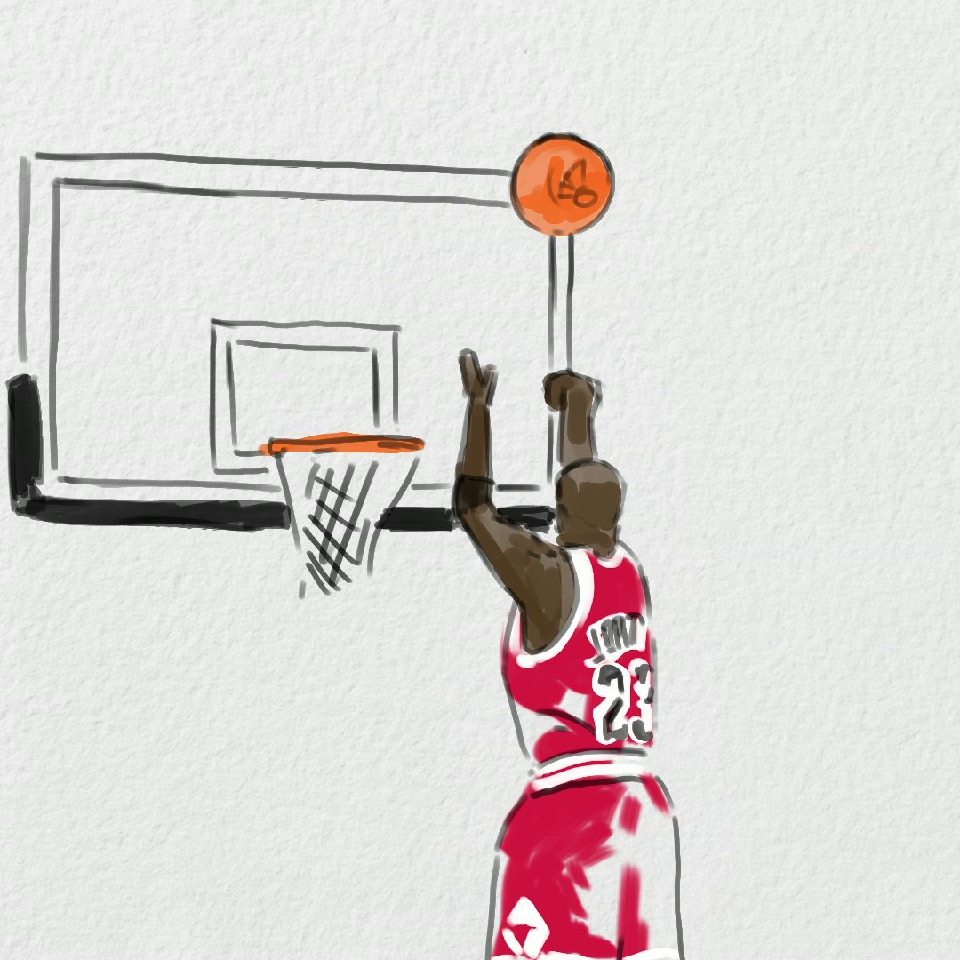 25 years ago today, MJ hit the storybook ending game-winner to clinch the Bulls' sixth title ✍️ 🏆