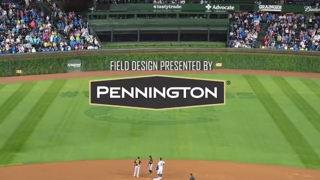 Our new field design is here to remind you to #VoteCubs. Pennington Lawn