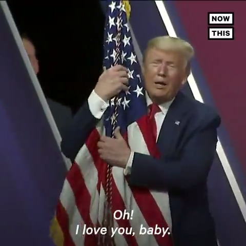 No one disrespected the flag more than Donald Trump. #FlagDay
