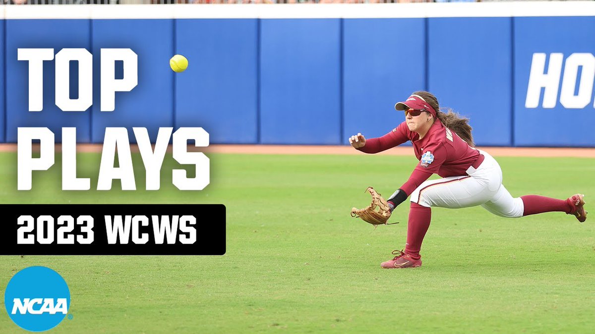 BIG plays on the biggest stage 💪 Watch some of the top defensive plays from the 2023 #WCWS.
