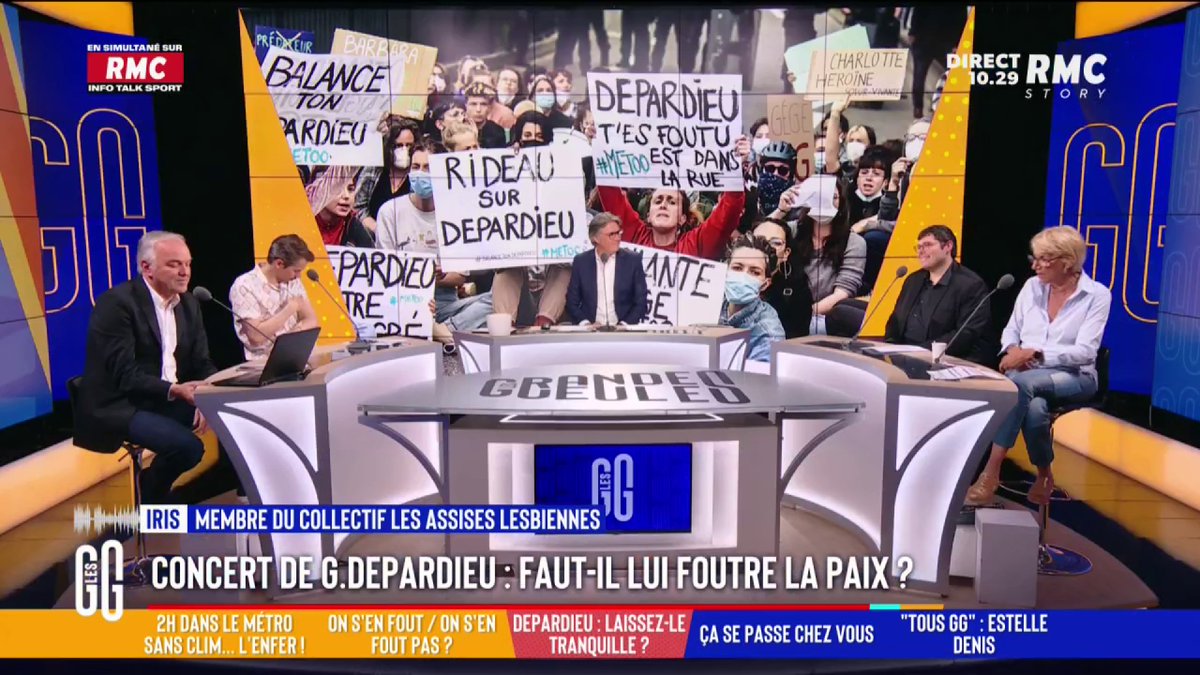 🎟️Zohra Rose Bitan 🌹🎗️SoutienFD0🦩 pousse un coup de gueule dans les GG auprès d'une militante du collectif Les Assises Lesbiennes. "Votre féminisme de nanas biberonnées à la liberté qui vont à la plage en string est ridicule ! Après avoir fait 3 tweets, vous croyez avoir fait la guerre !" #GGRMC