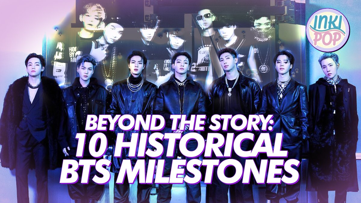Since their June 2013 debut, BTS has been smashing records and making history with many firsts as a South Korean or Asian act. In celebration of #10YearsWithBTS, here's a lookback on some of the milestones achieved by RM, Jin, Suga, J-hope, Jimin, V, and Jungkook! 💜 #INKIPOP