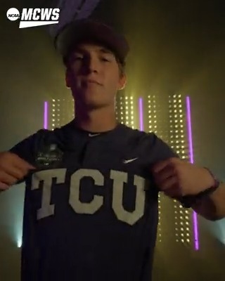 Fired up for some Frog Ball! 🐸 #MCWS x TCU Baseball
