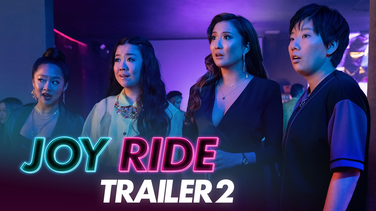 “[c*m] along for a wild ride!” - me wondering why no critic has used this quote yet. watch the new redband trailer and get tickets to see #JoyRideMovie only in theaters July 7 🎟️:
