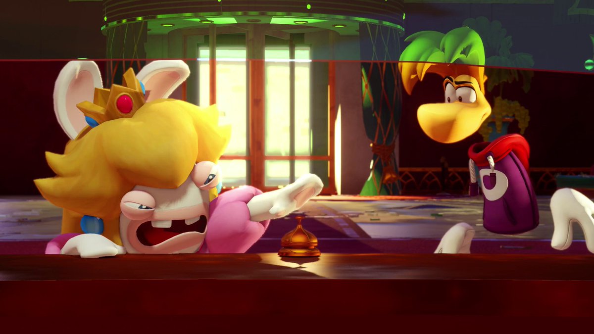 Guess who's back..? Back again ? Rayman's back! 😎 #MarioRabbids