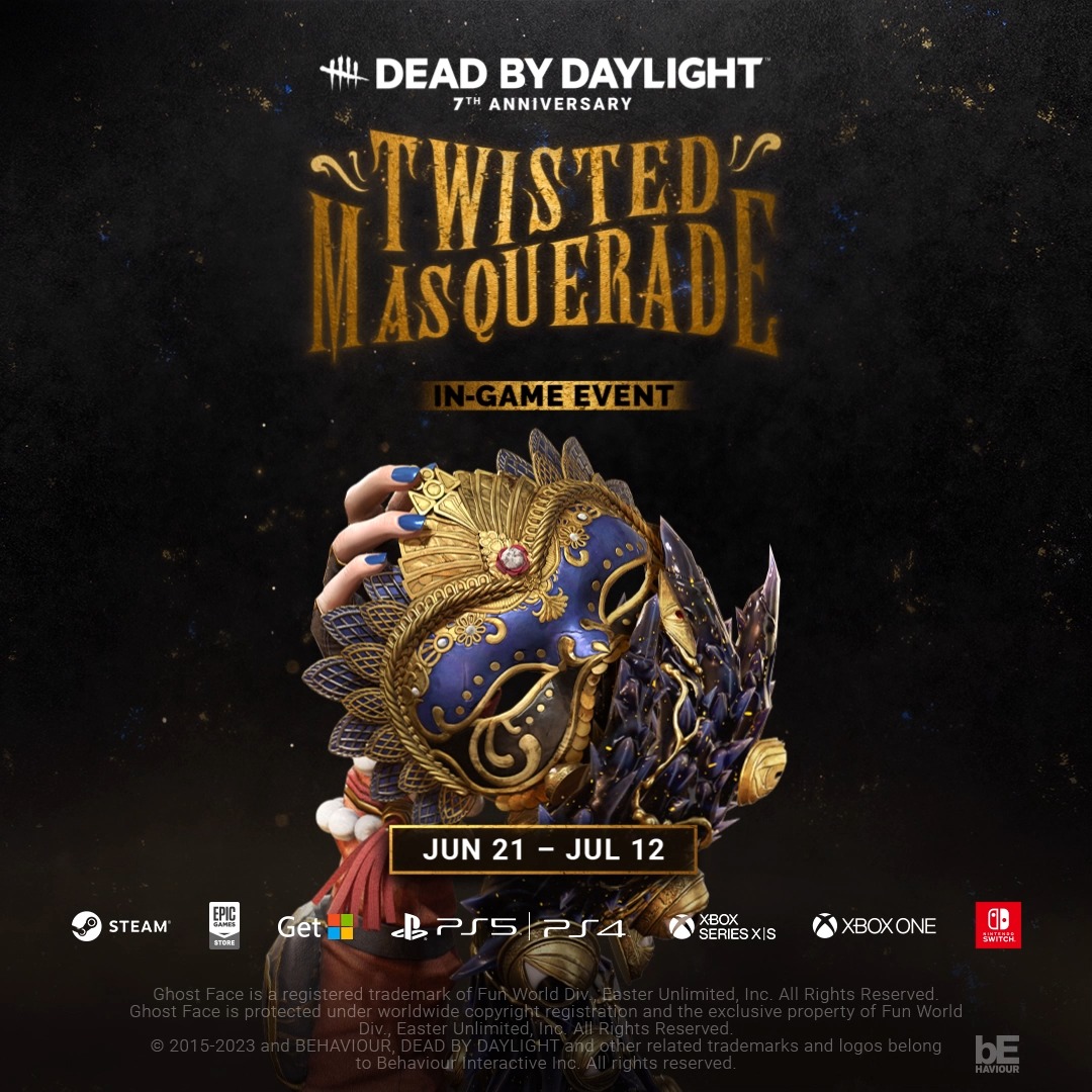 You might never want to leave. Not that you’d even be able to... The Twisted Masquerade In-Game Event returns on June 21st.