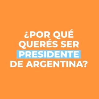 Quiero ser Presidente de la Argentina porque el país atraviesa un momento muy especial y la amenaza de la vuelta a los extremos no es el camino. Estoy convencido: democracia para siempre y desarrollo para siempre. Que Argentina sea la mejor versión de sí misma. #MásQueNuncaDaniel